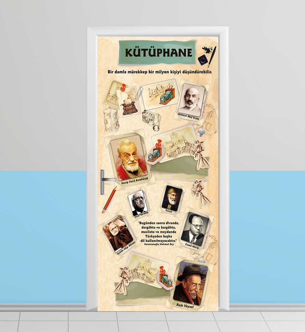 Kütüphane posteri