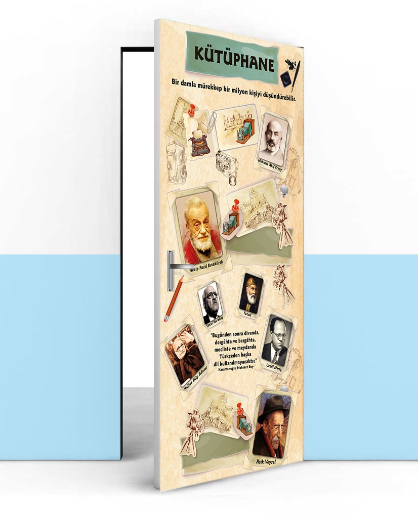 Kütüphane posteri
