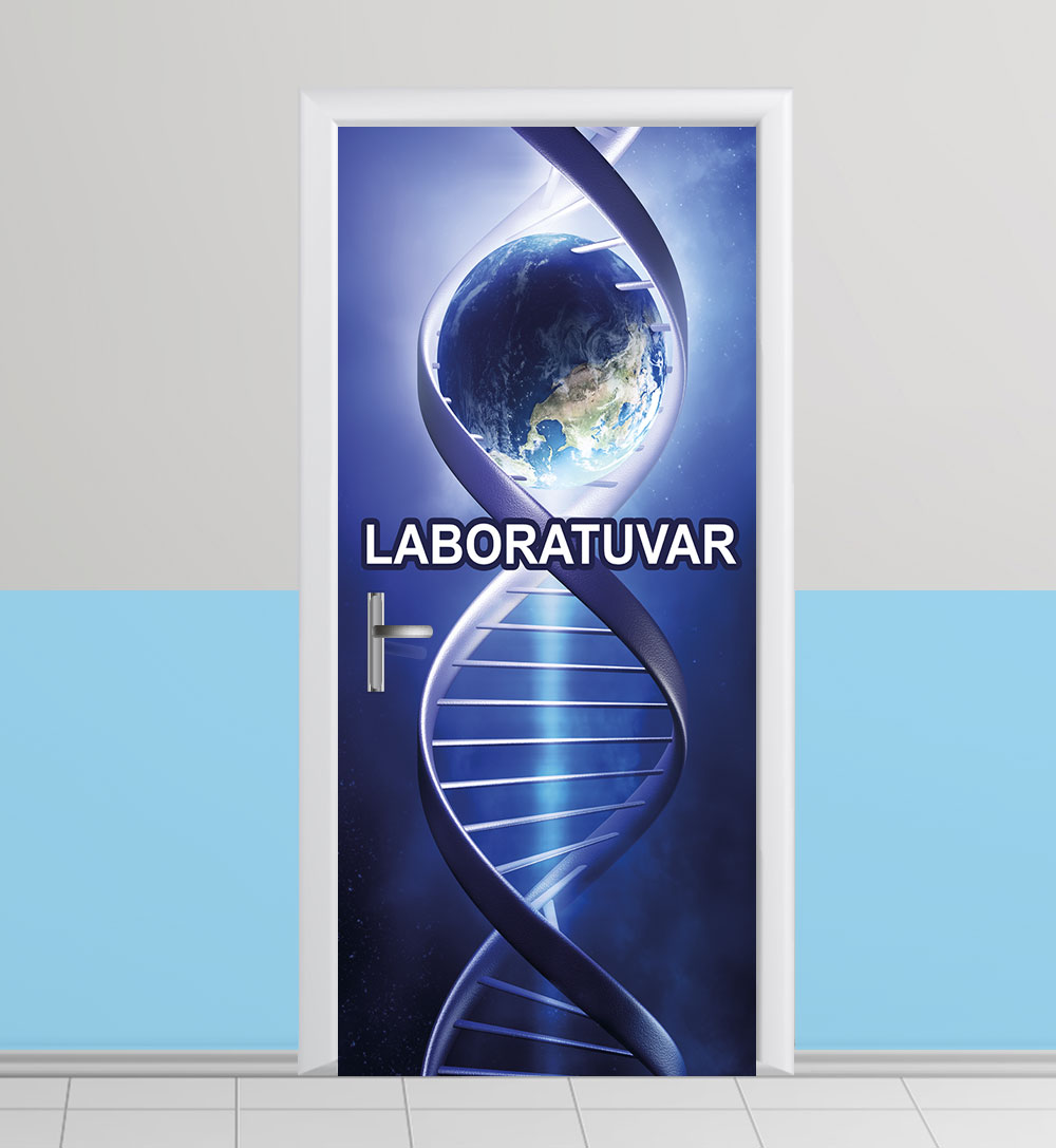 Dna ve gezegen kapı giydirme