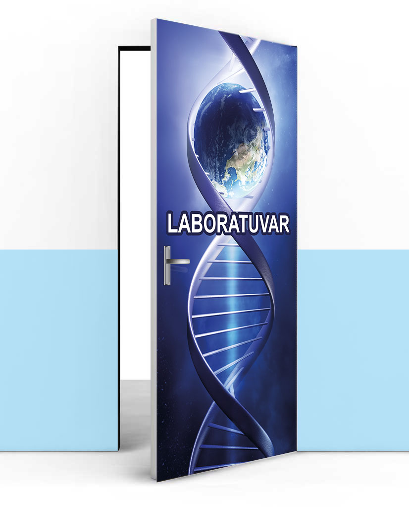 Dna ve gezegen kapı giydirme