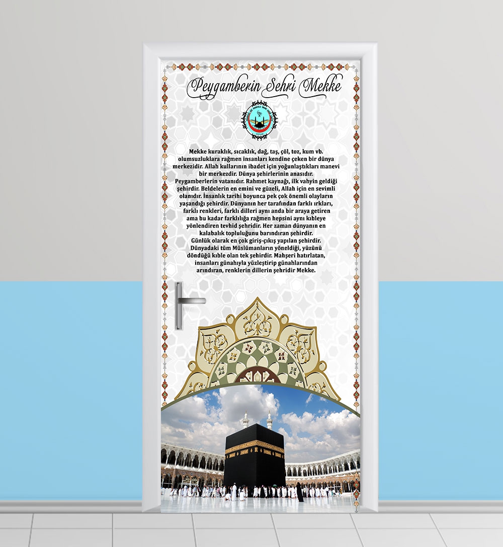 Mekke kapı giydirme