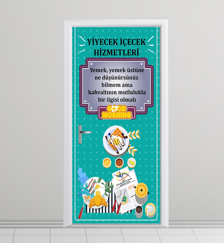 Meslek lisesi kapı giydirme 2