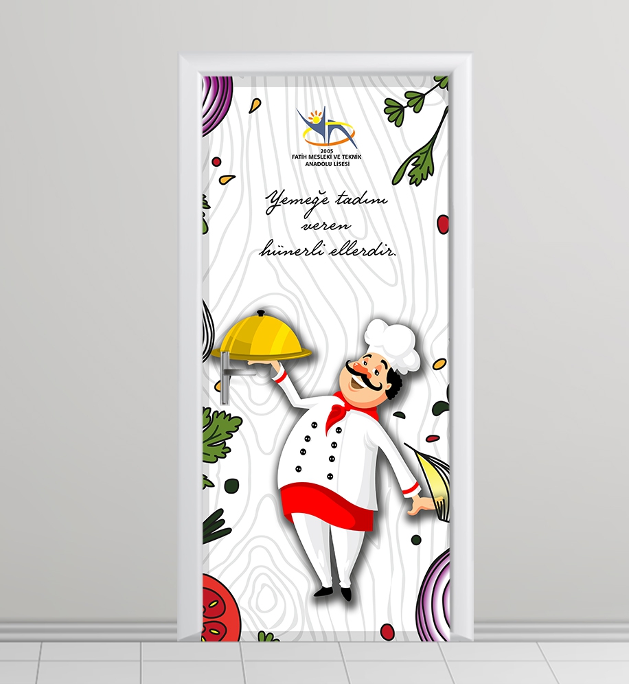 Meslek lisesi kapı giydirme 4