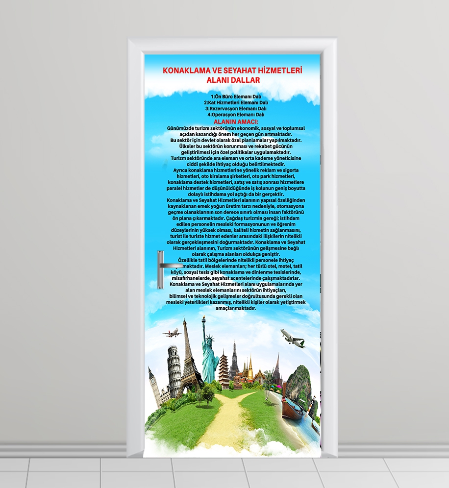 Meslek lisesi kapı giydirme 6