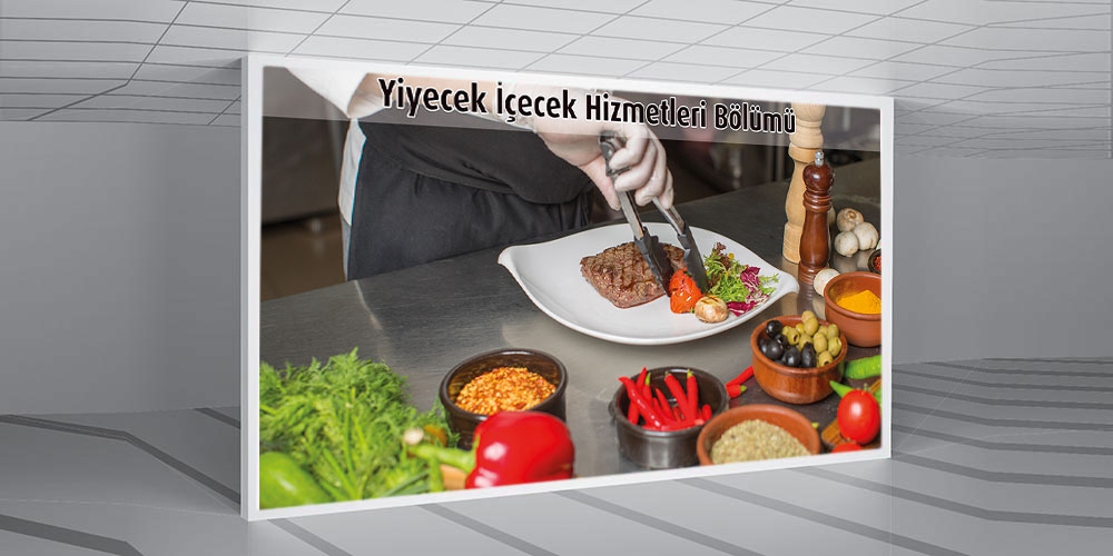 Yiyecek hizmetleri posteri