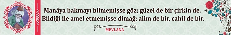 Mevlana kiris yazisi