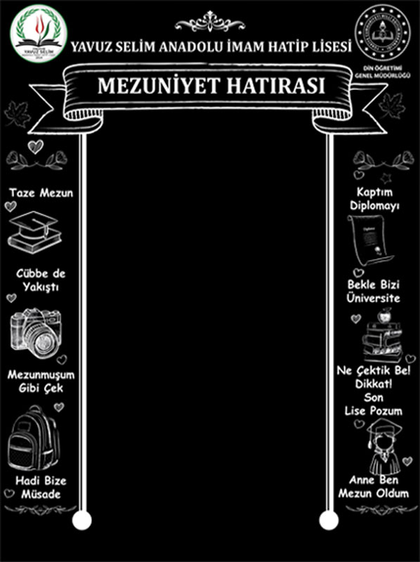 Mezuniyet hatırası afişi