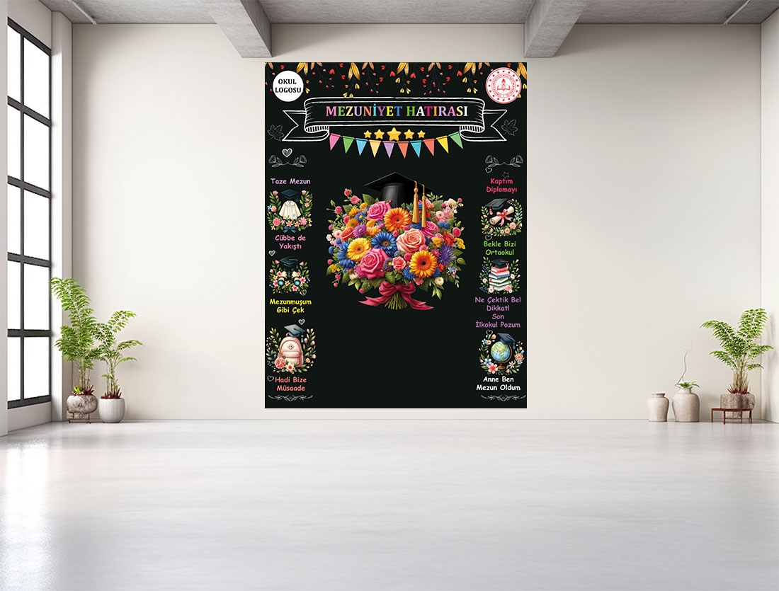 Mezuniyet hatırası afişi