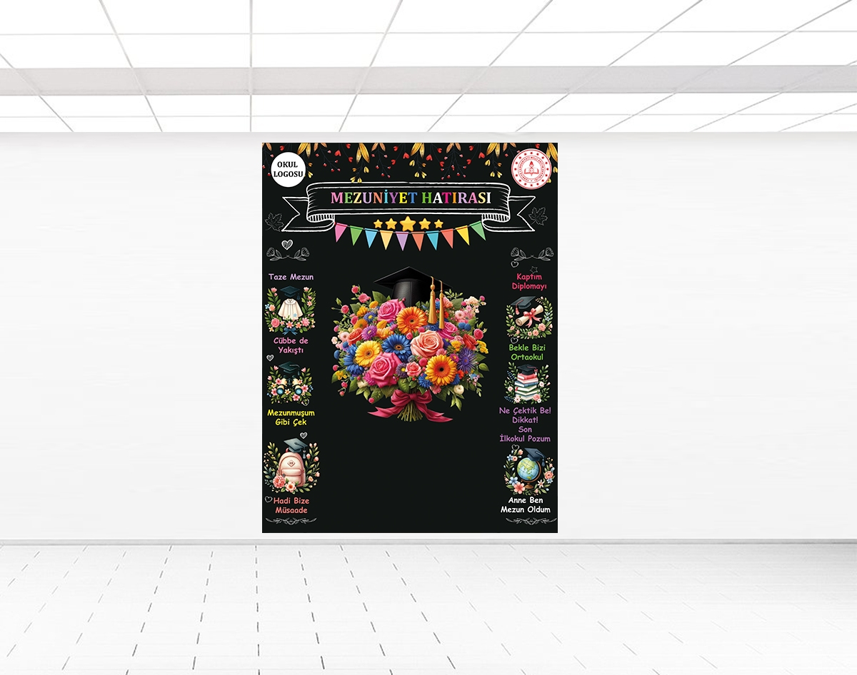 Mezuniyet hatırası afişi