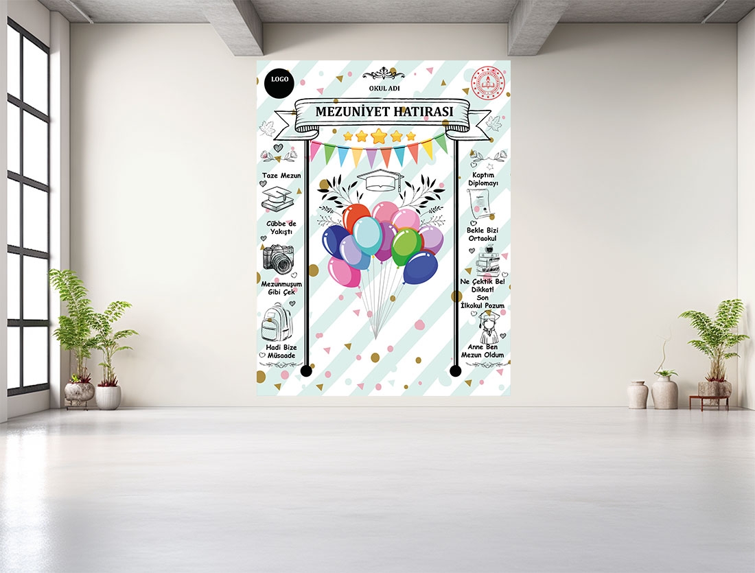 Mezuniyet hatırası afişi