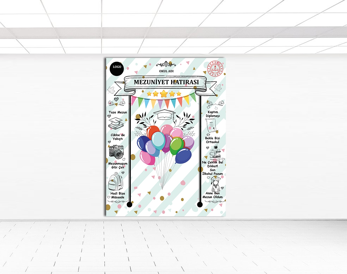 Mezuniyet hatırası afişi