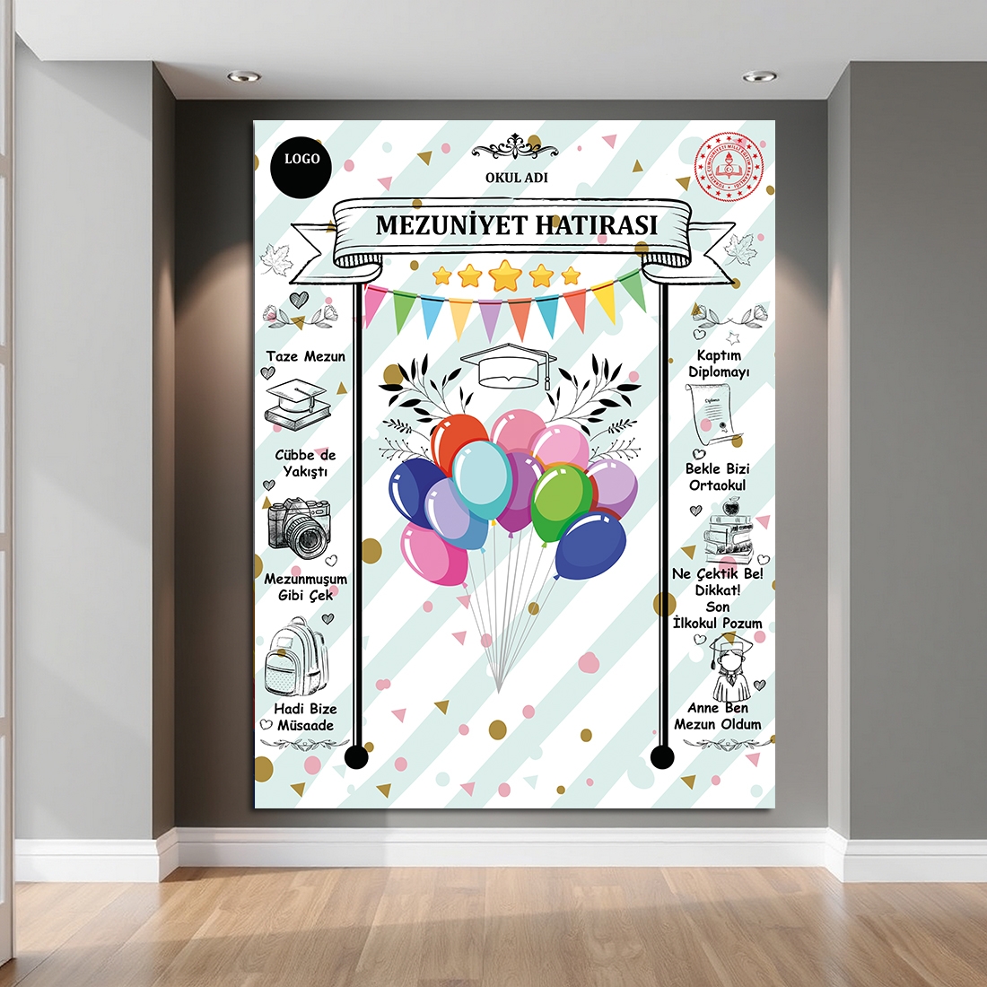 Mezuniyet hatırası afişi