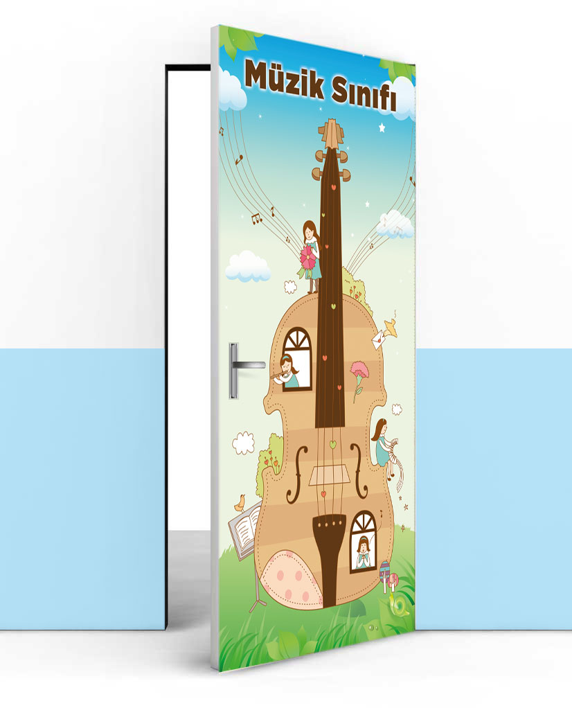 Müzik kapı giydirme