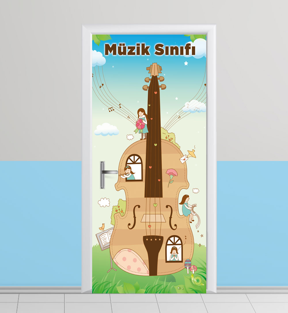 Müzik kapı giydirme