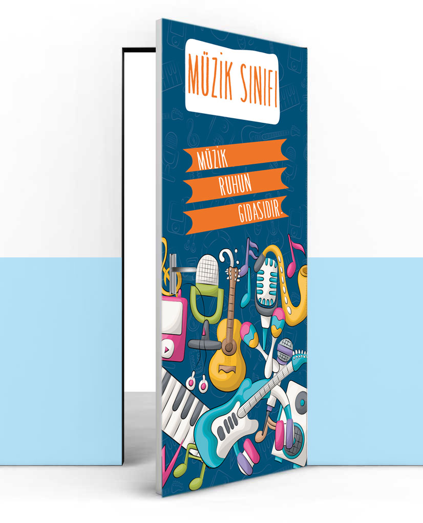 Müzik kapı giydirme