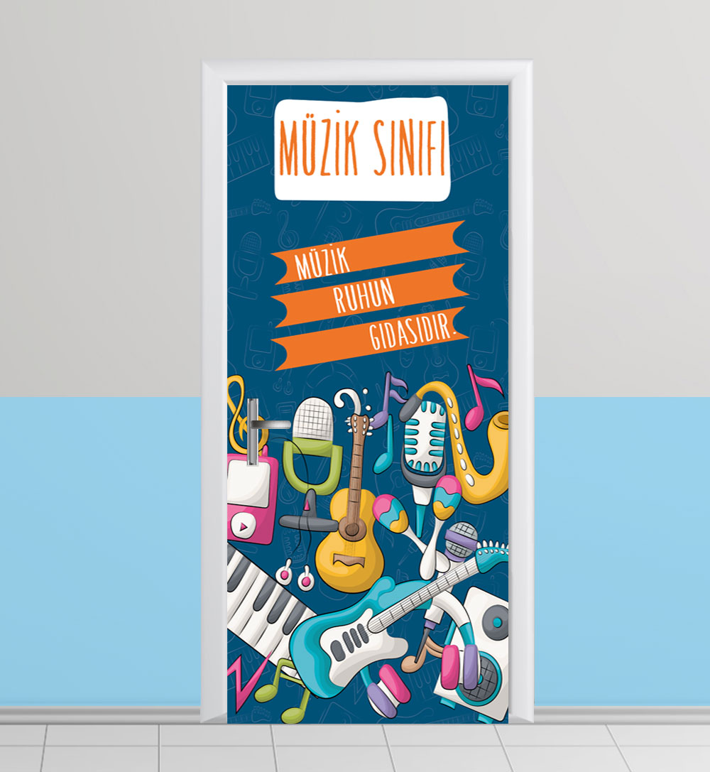 Müzik kapı giydirme