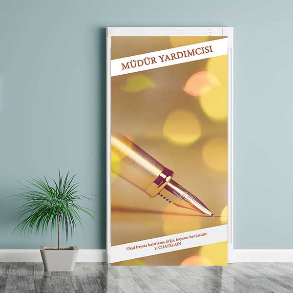 Müdür kapı giydirme6