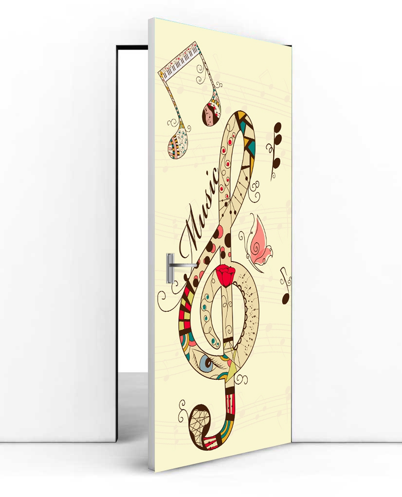 Müzik kapı giydirme9