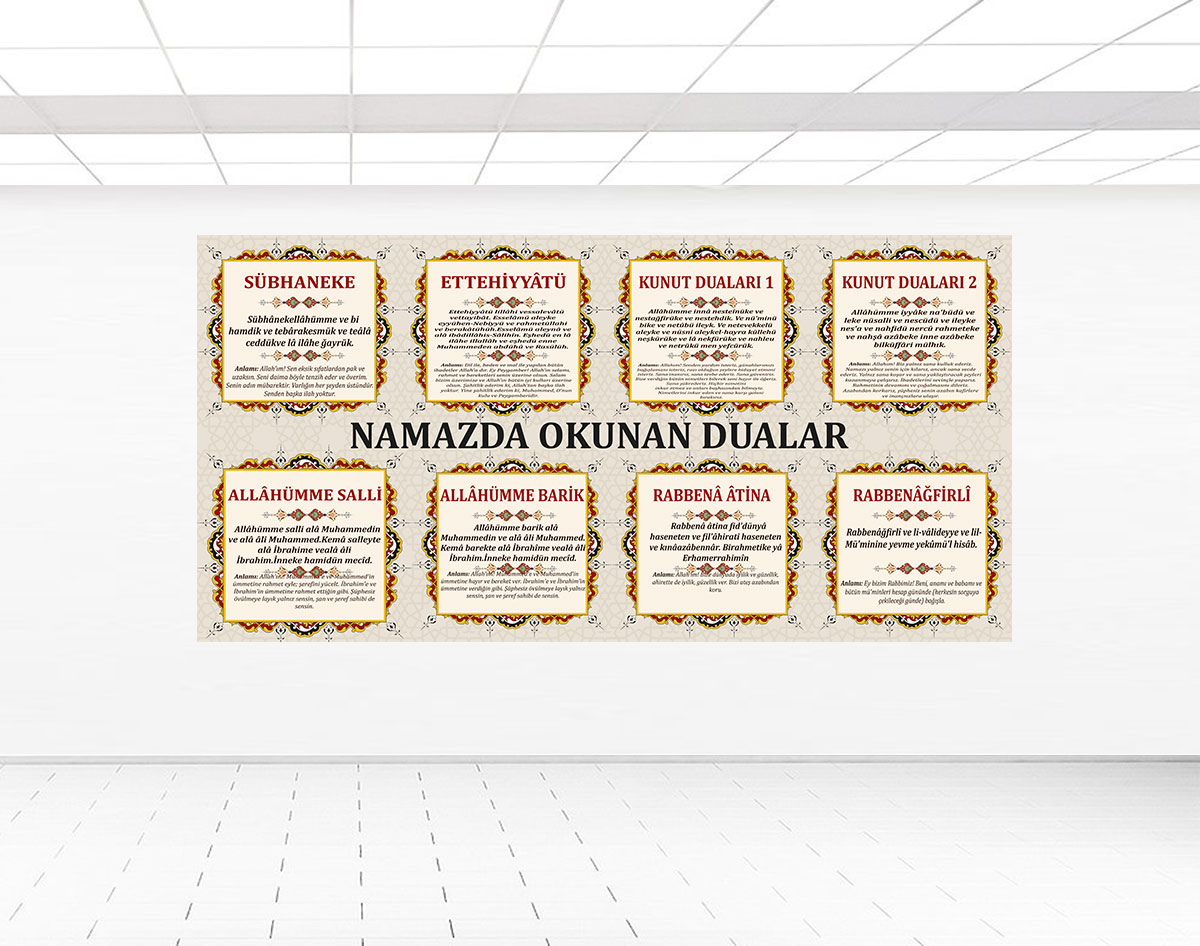 Namazda okunan dualar