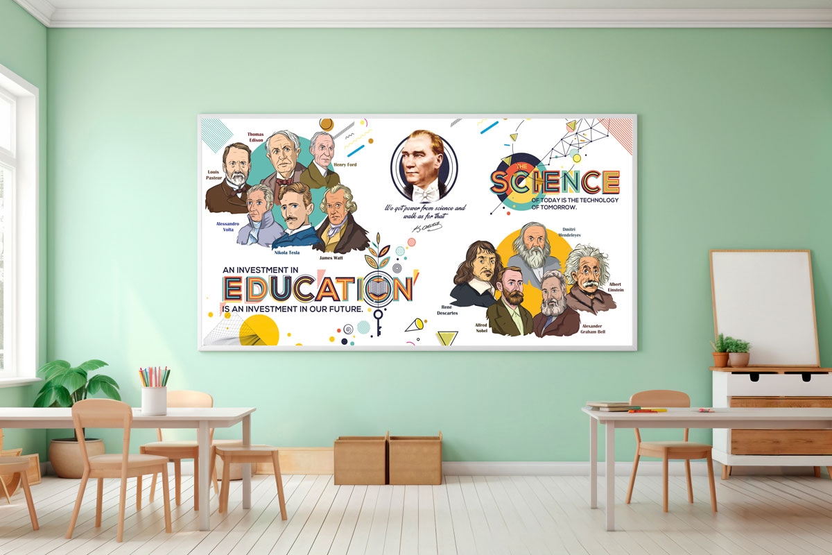 Bilim adamları posteri