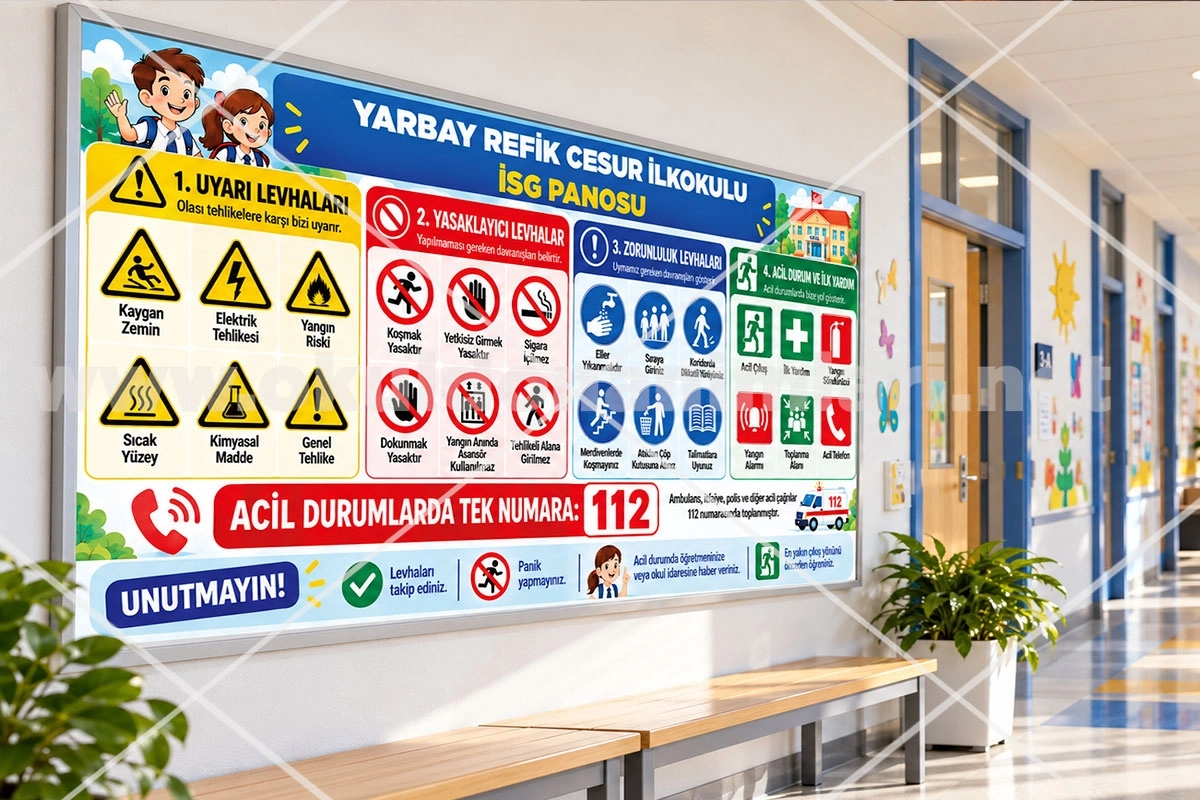 İlkokul İSG Panosu