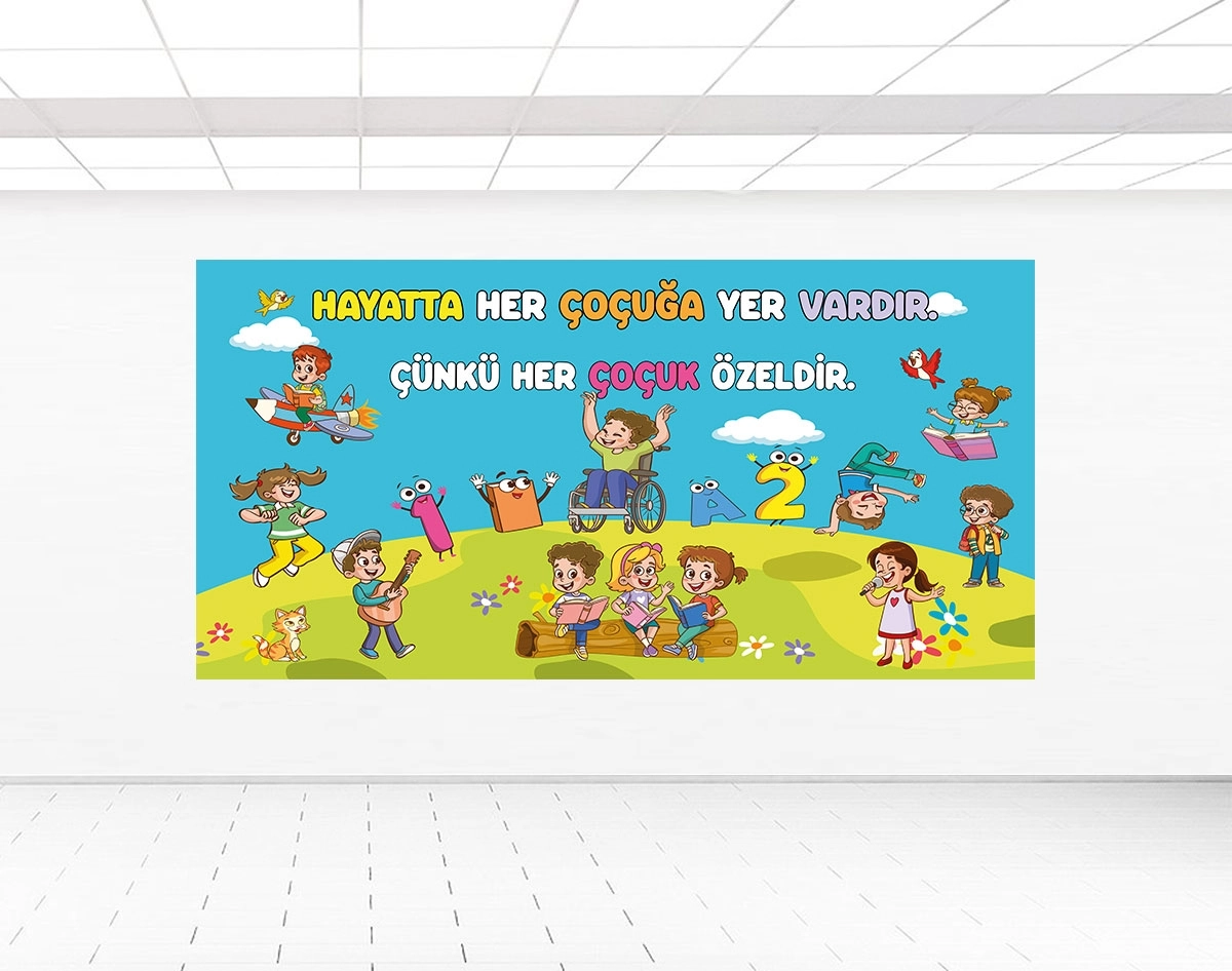 Özel Eğitim Sınıfı Posteri