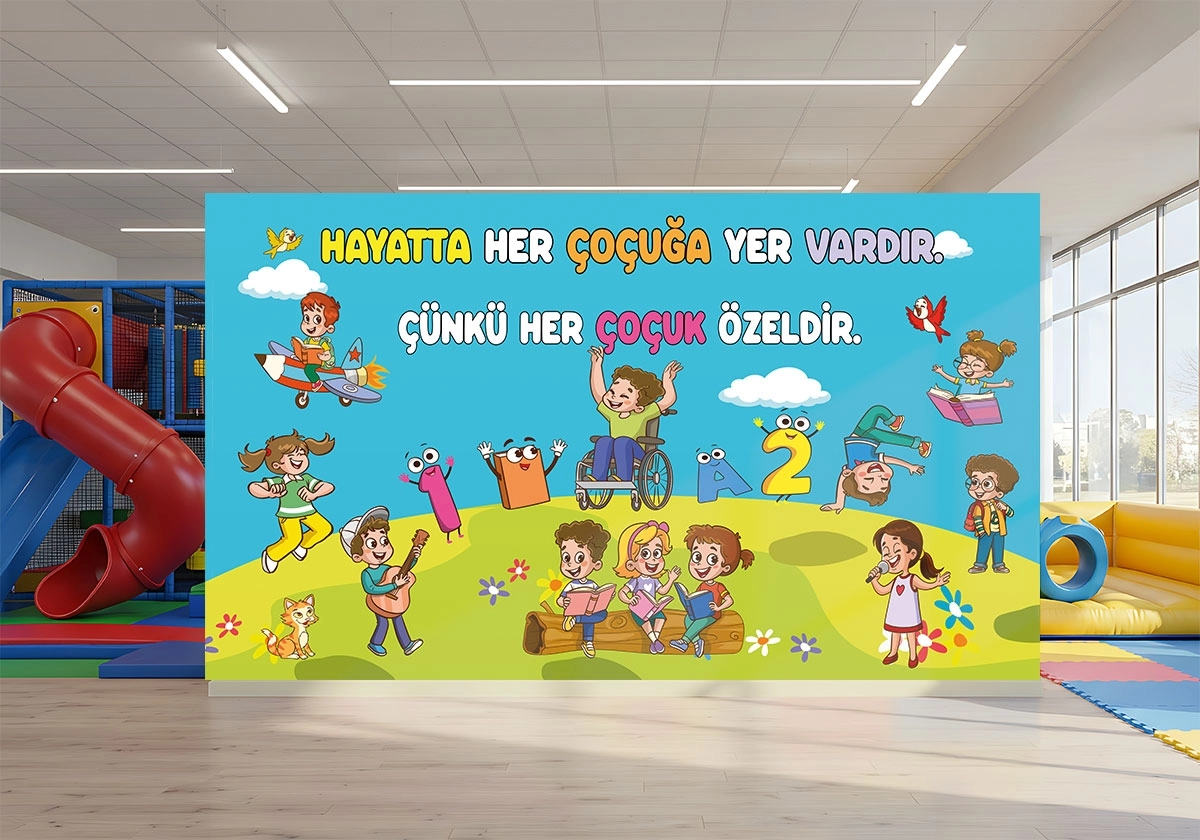 Özel Eğitim Sınıfı Posteri