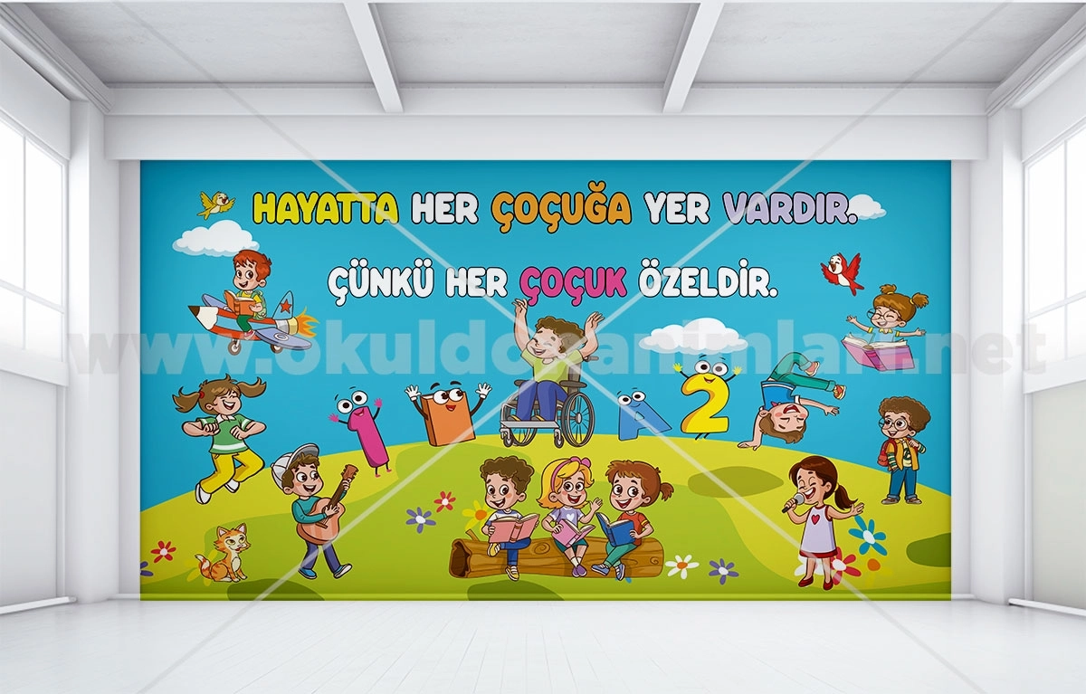 Özel Eğitim Sınıfı Posteri