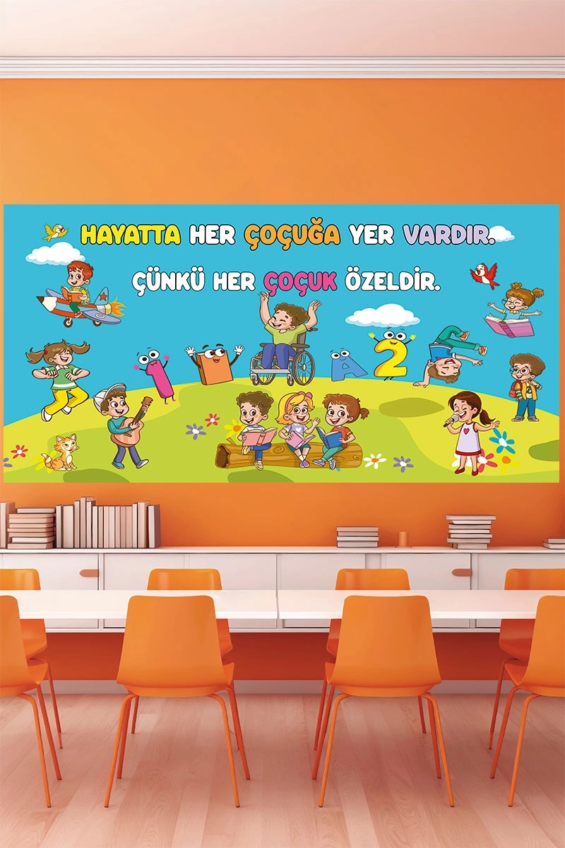 Özel Eğitim Sınıfı Posteri