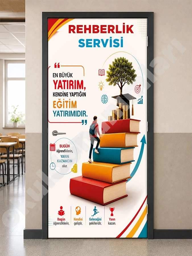 Rehberlik Servisi Kapı Giydirme