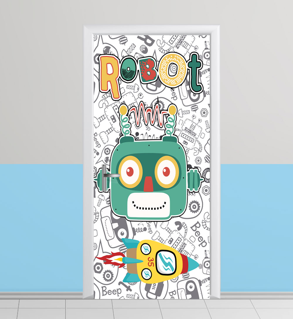 Robotik kapı giydirme