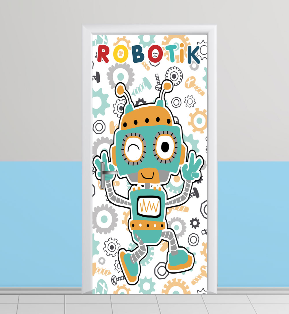 Robotik kapı giydirme