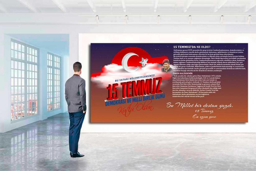 15 Temmuz posterini en uygun fiyat ve hızlı kargo avantajıyla sahip olabilirsiniz. 15 temmuz köşesi poster örneklerini fiyat ve yorumları inceleyebilirsiniz.