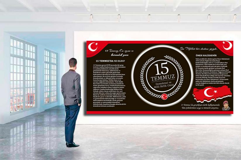 15 Temmuz posterini en uygun fiyat ve hızlı kargo avantajıyla sahip olabilirsiniz. 15 temmuz köşesi poster örneklerini fiyat ve yorumları inceleyebilirsiniz.