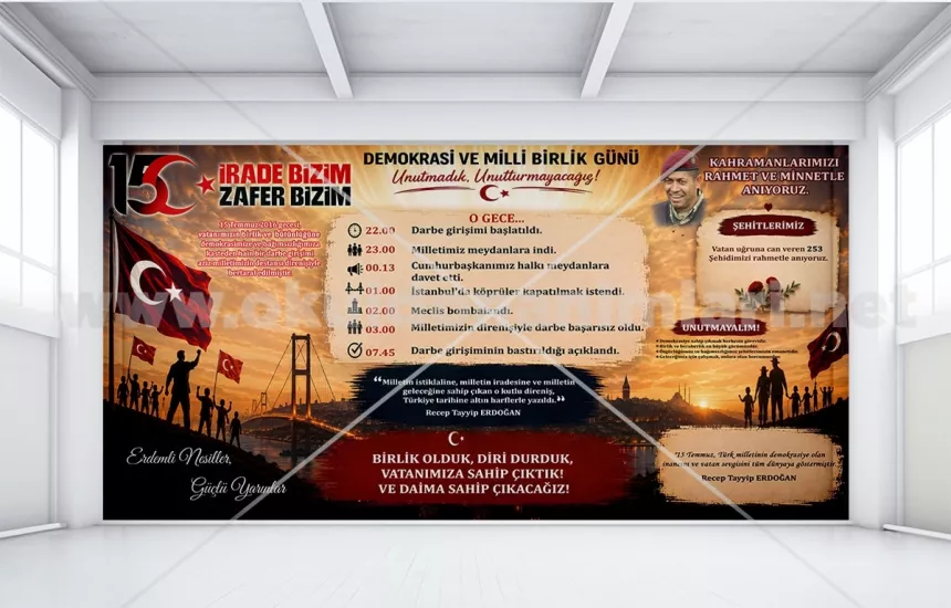 15 Temmuz köşesi
