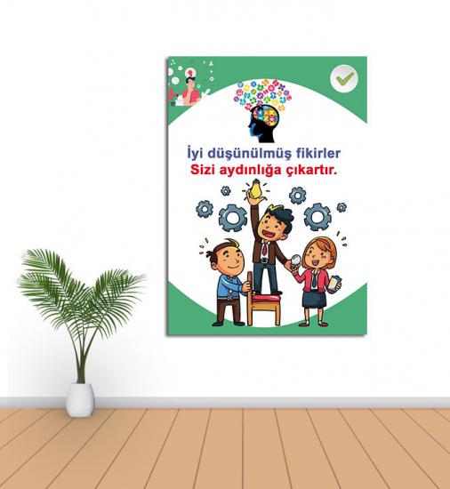 Akıl ve zeka oyunları sticker afis