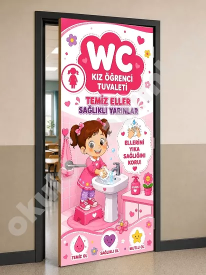 Anaokulu Tuvalet Posteri
