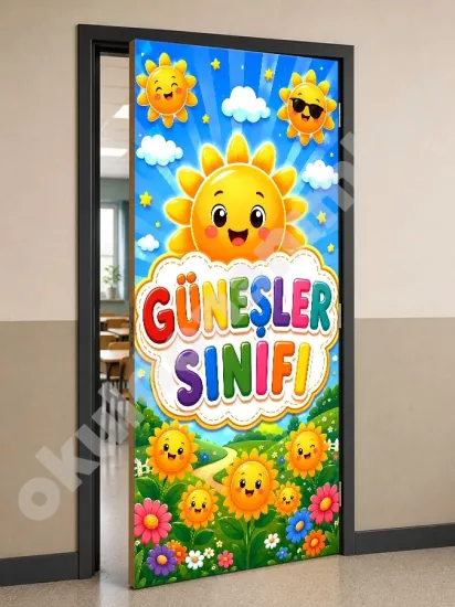 Okul ve Sınıf Kapı Posteri