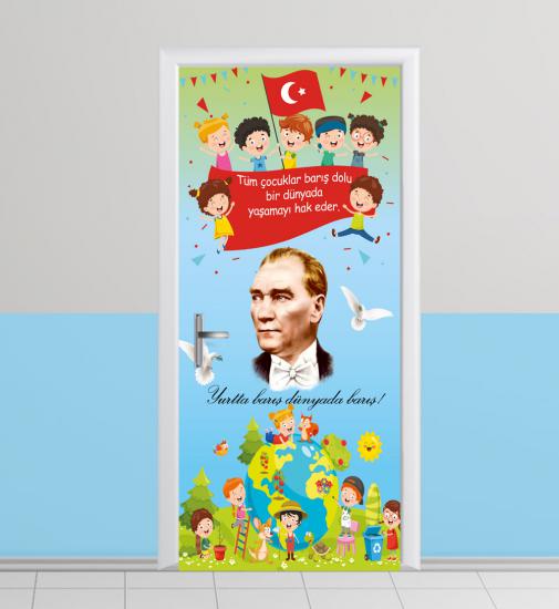 Atatürk kapı giydirme