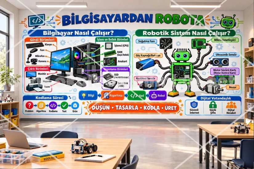 Robotik Kodlama ve Bilgisayar Sınıfı