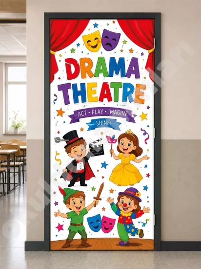 Drama ve Tiyatro Sınıfı Kapı Posteri
