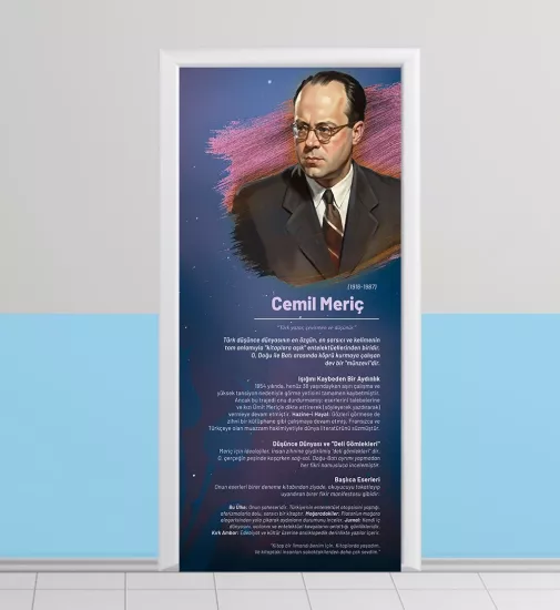 Düşünce ve Edebiyat Temalı Okul Kapısı