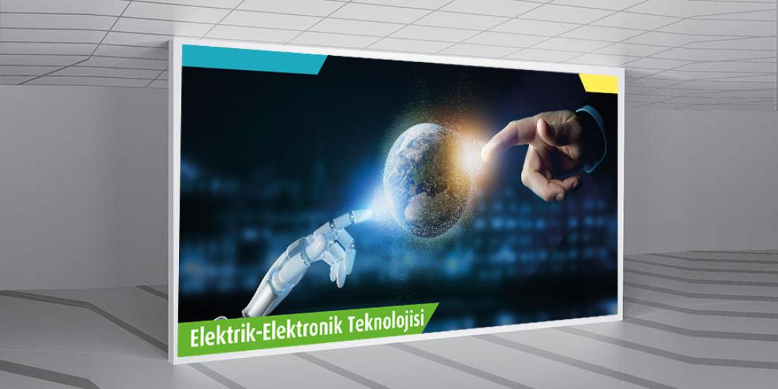 Elektrik ve Elektronik Hizmetleri posteri meslek lisesi afişleri ucuz fiyat hızlı kargo