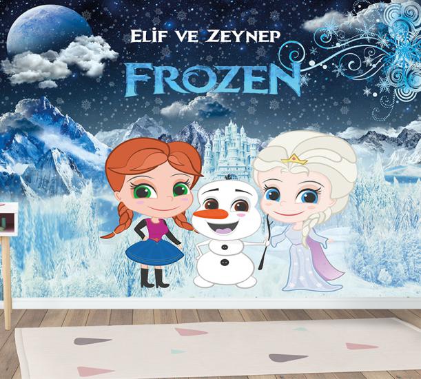 frozen Elsa Kız Odası Duvar Kağıdı modelleri web sitemizden inceleyebilirsiniz