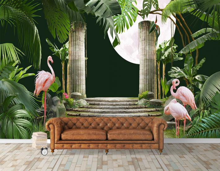 Flamingo duvar kağıdı modelleri ucuz fiyat web sitemizde