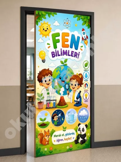 Okul Sınıf Kapı Posteri