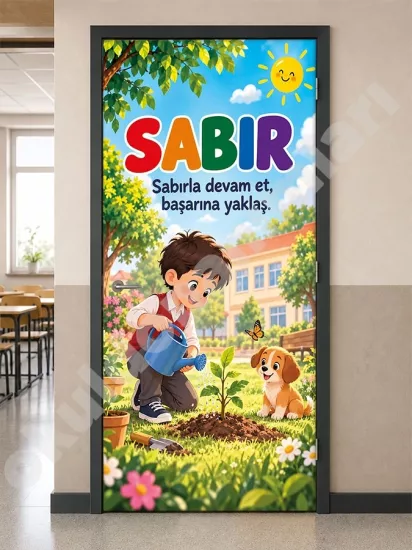 Sabır Okul Kapı Giydirme