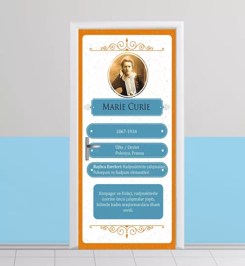 Fen Bilimleri ve Kimya İçin Eğitim Posteri
