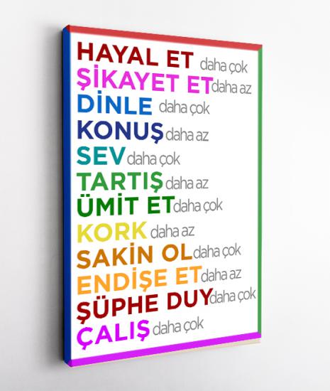 Motivasyon okul posteri