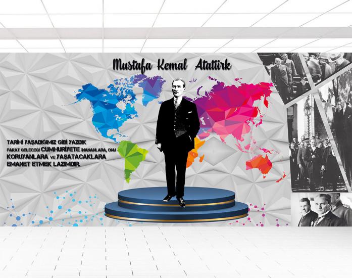 Okul Atatürk köşesi örnekleri web sitemizde